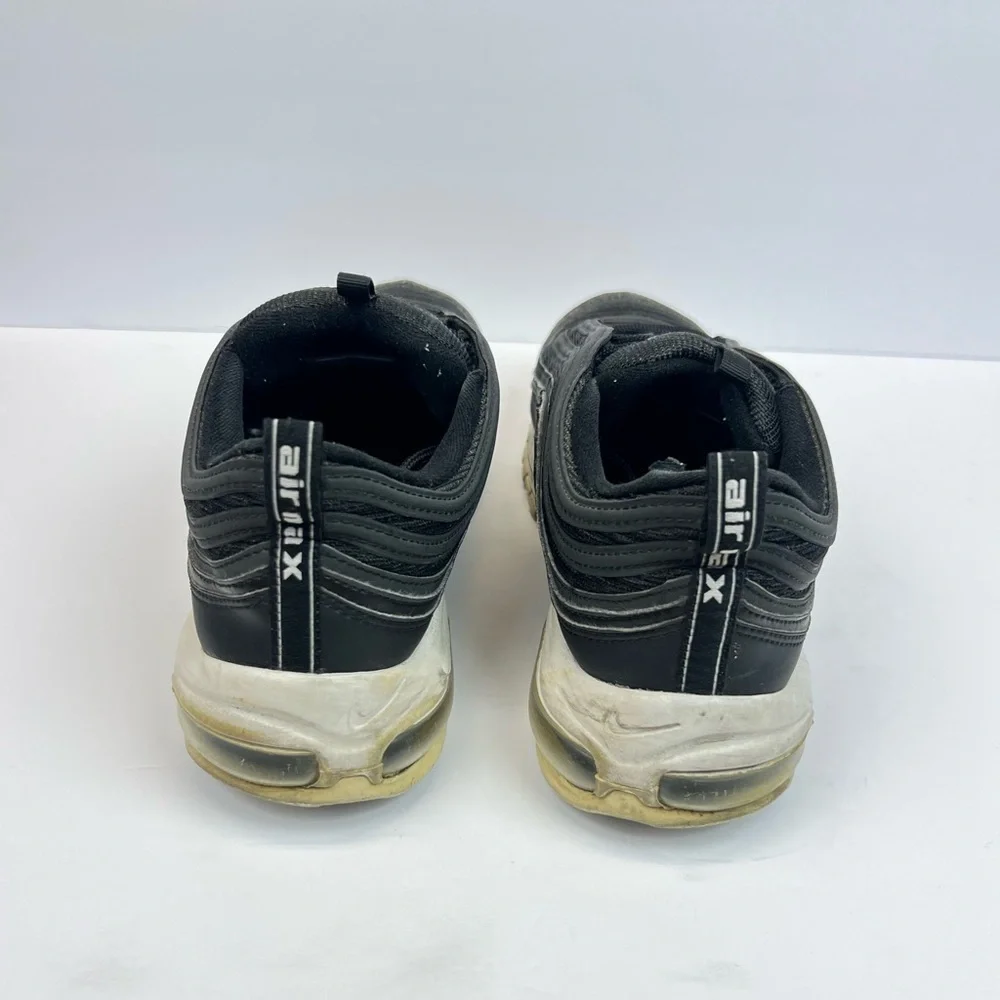 Nike Air Max 97 Mens Size 12 Black White Athletic Running Shoes Sneakers